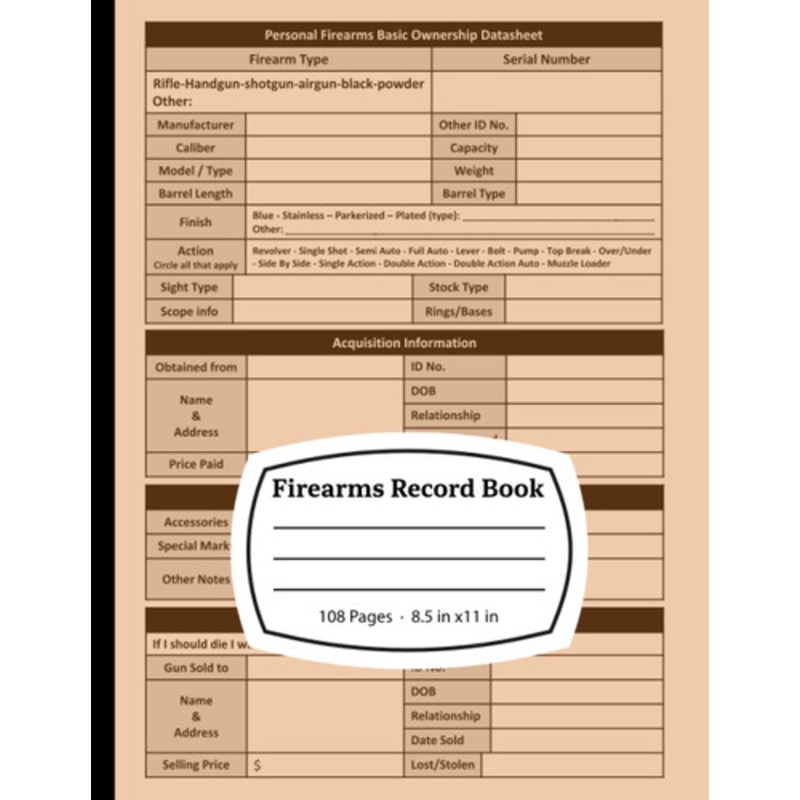 What My Family Should Know Record Book by Observant Dolphin